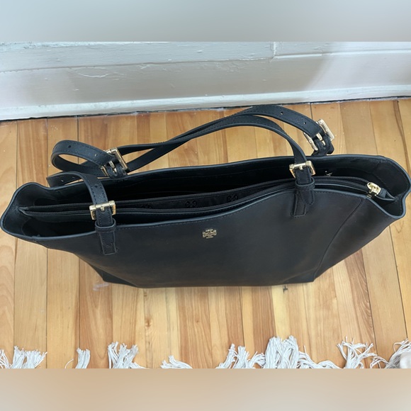 Tory Burch Black Signature “York” Tote Bag - Picture 2 of 5